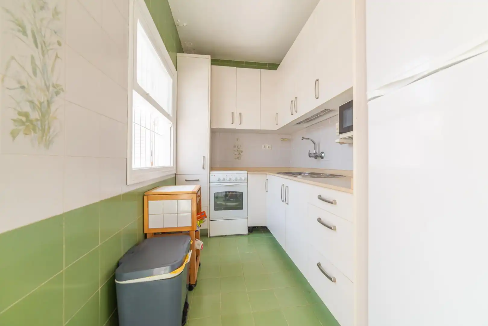 Cuina de Casa adosada en venda en San Javier amb Aire condicionat, Jardí privat i Moblat