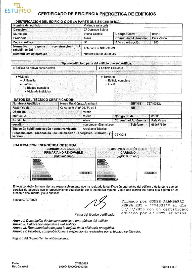 Jardín de Piso en venta en Vitoria - Gasteiz con Calefacción y Trastero