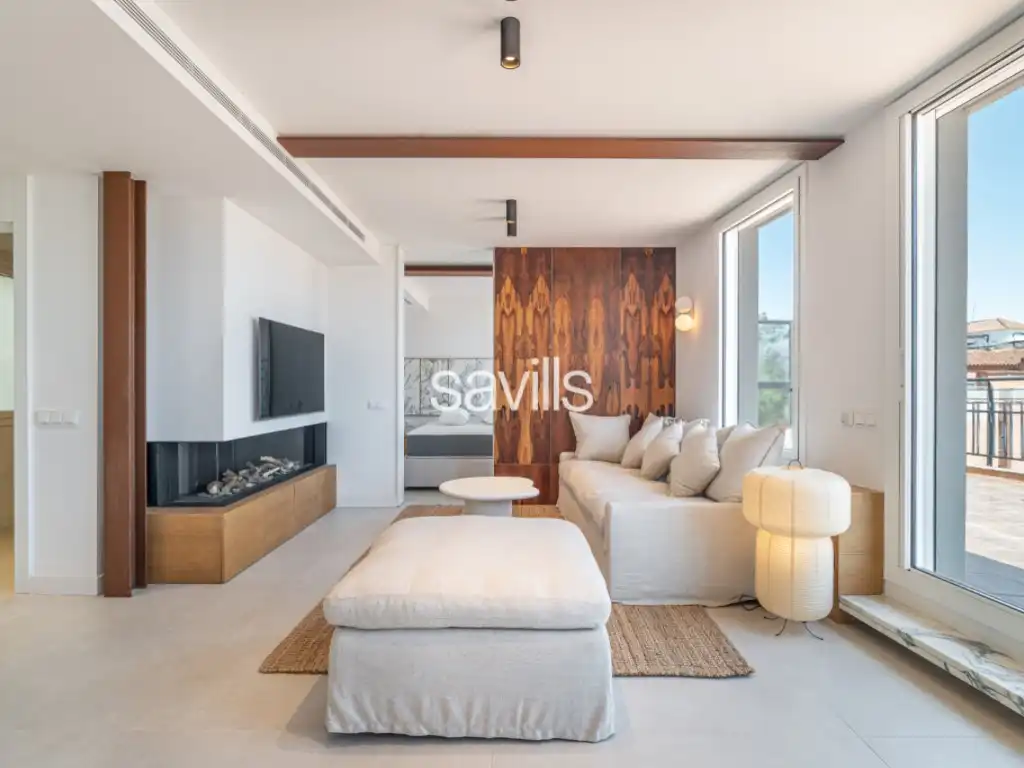 Wohnzimmer von Wohnungen zum Verkauf in Barcelona mit Klimaanlage, Möbliert und Balkon