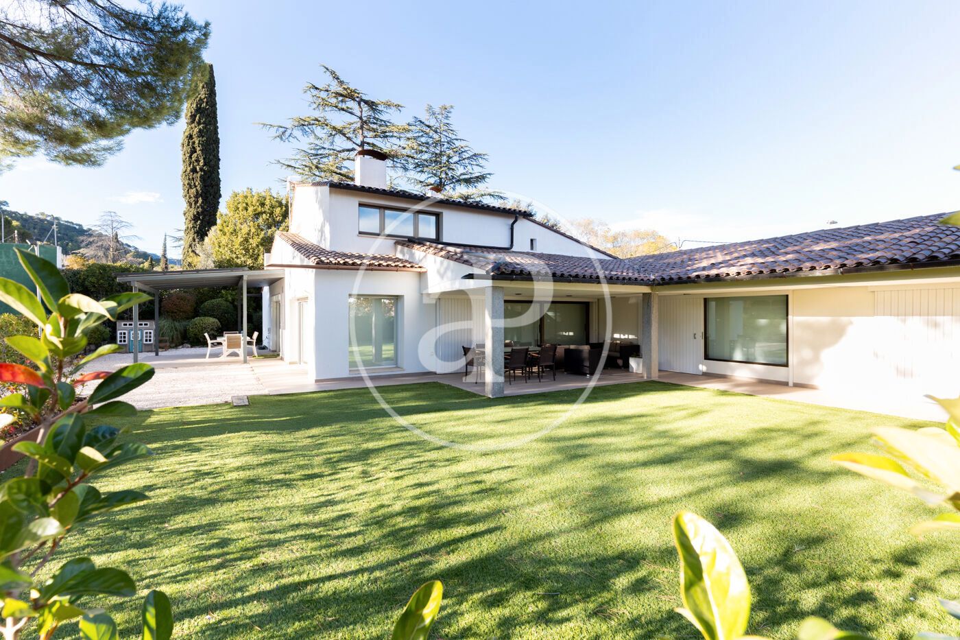 Garden of Flat to rent in Matadepera  with Air Conditioner, Heating and Private garden