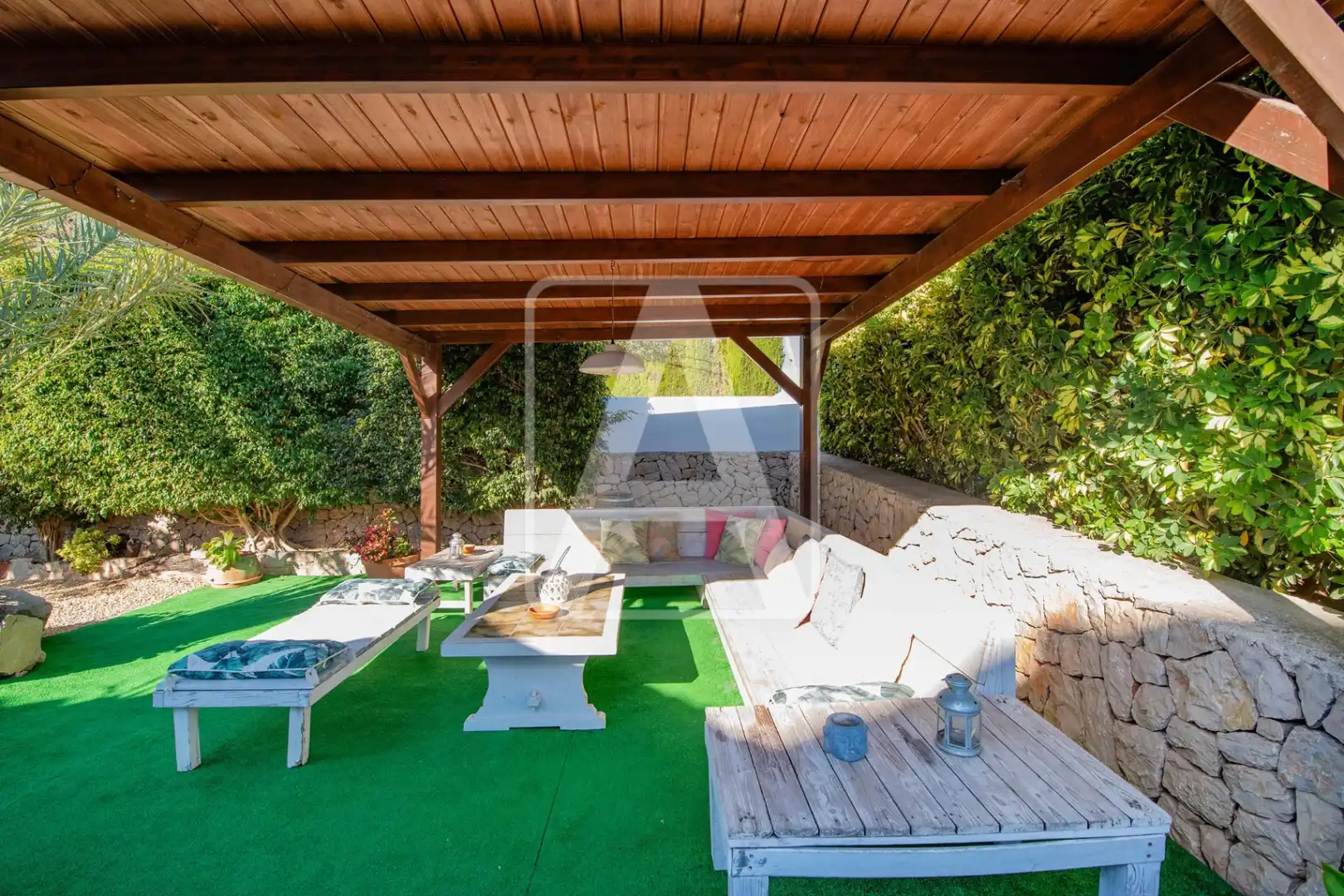 Terrassa de Finca rústica en venda en Teulada amb Aire condicionat, Calefacció i Jardí privat