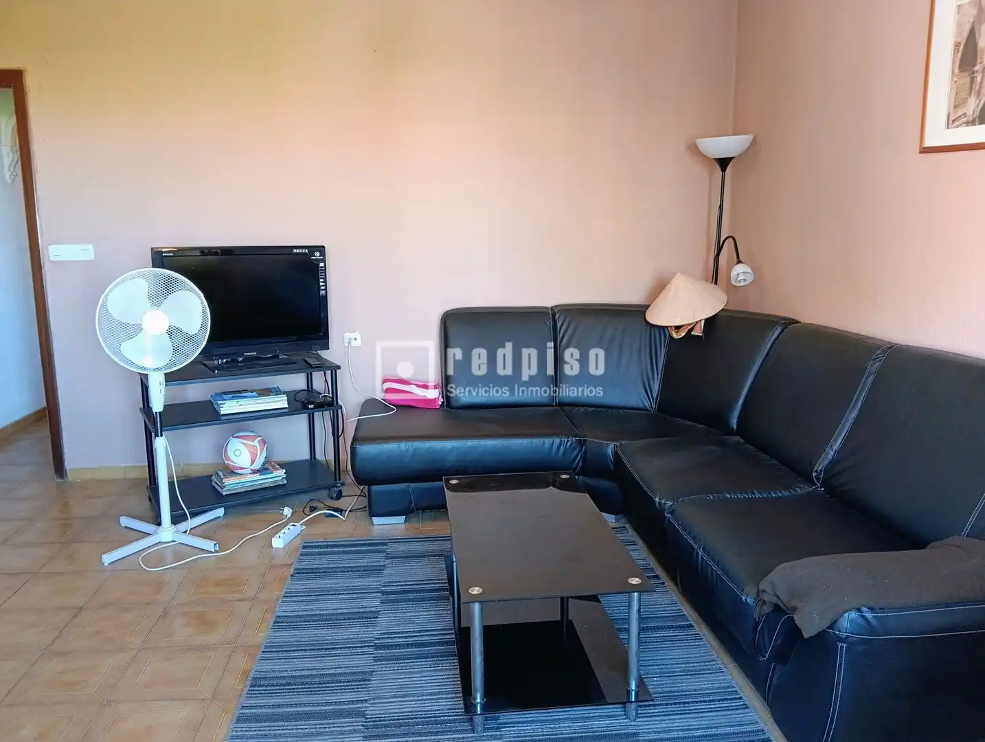 Sala d'estar de Pis de lloguer en Castellón de la Plana / Castelló de la Plana amb Aire condicionat i Terrassa
