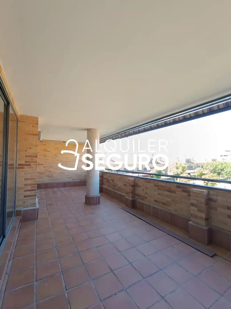 Balcony of Flat for rent in Parla  with Air Conditioner, Heating and Terrace
