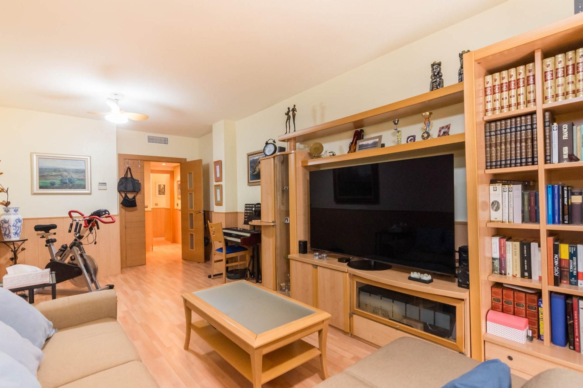 Living room of Flat for sale in  Murcia Capital  with Air Conditioner, Heating and Terrace