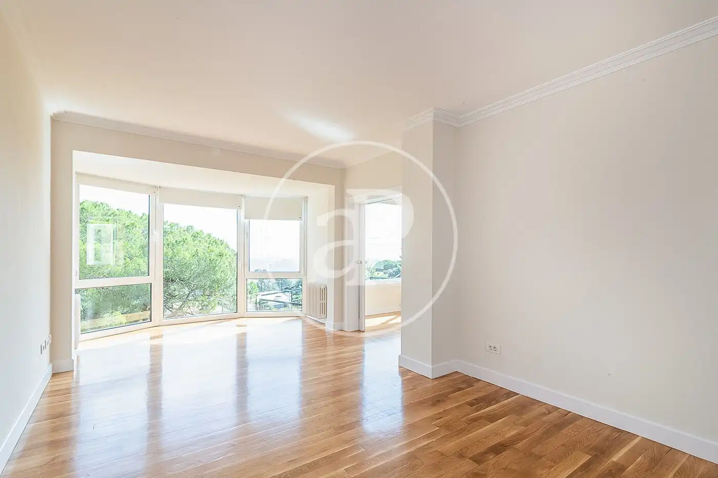 Living room of Houses for rent in Barcelona  with Air Conditioner, Heating and Private garden