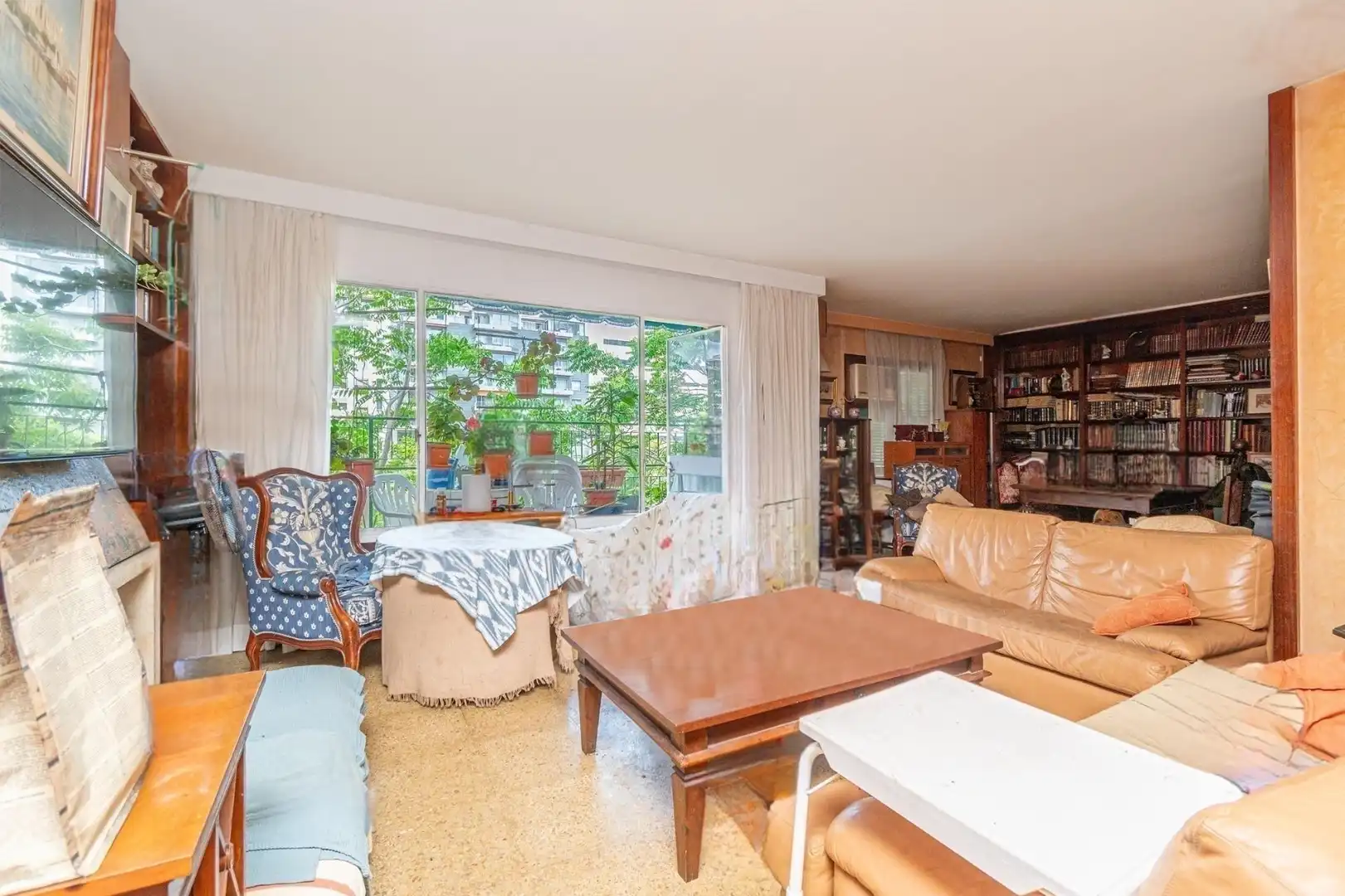 Sala de estar de Piso en venta en  Palma de Mallorca con Calefacción, Terraza y Balcón