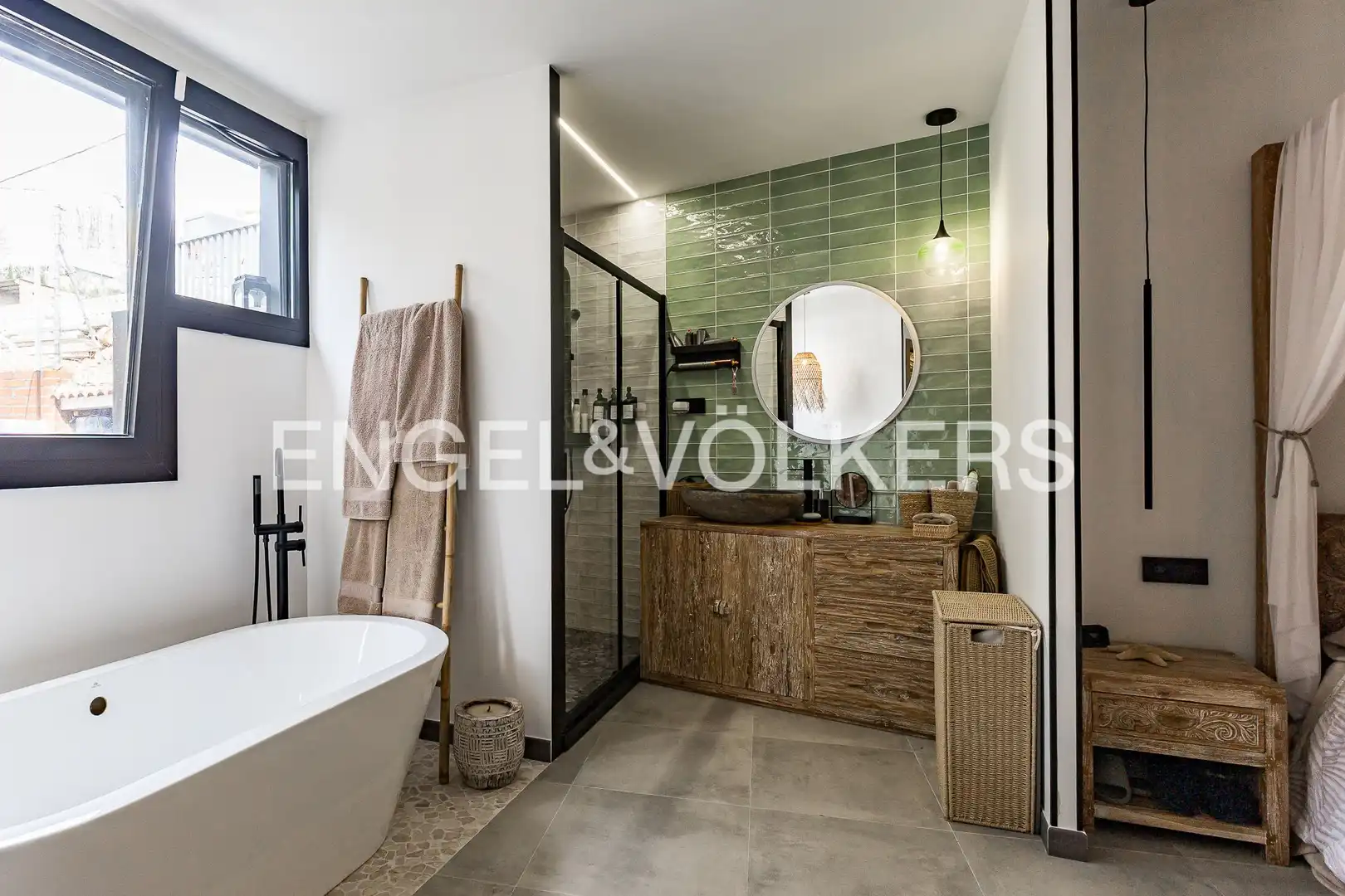 Baño de Casa o chalet en venta en Olivella con Aire acondicionado, Calefacción y Jardín privado