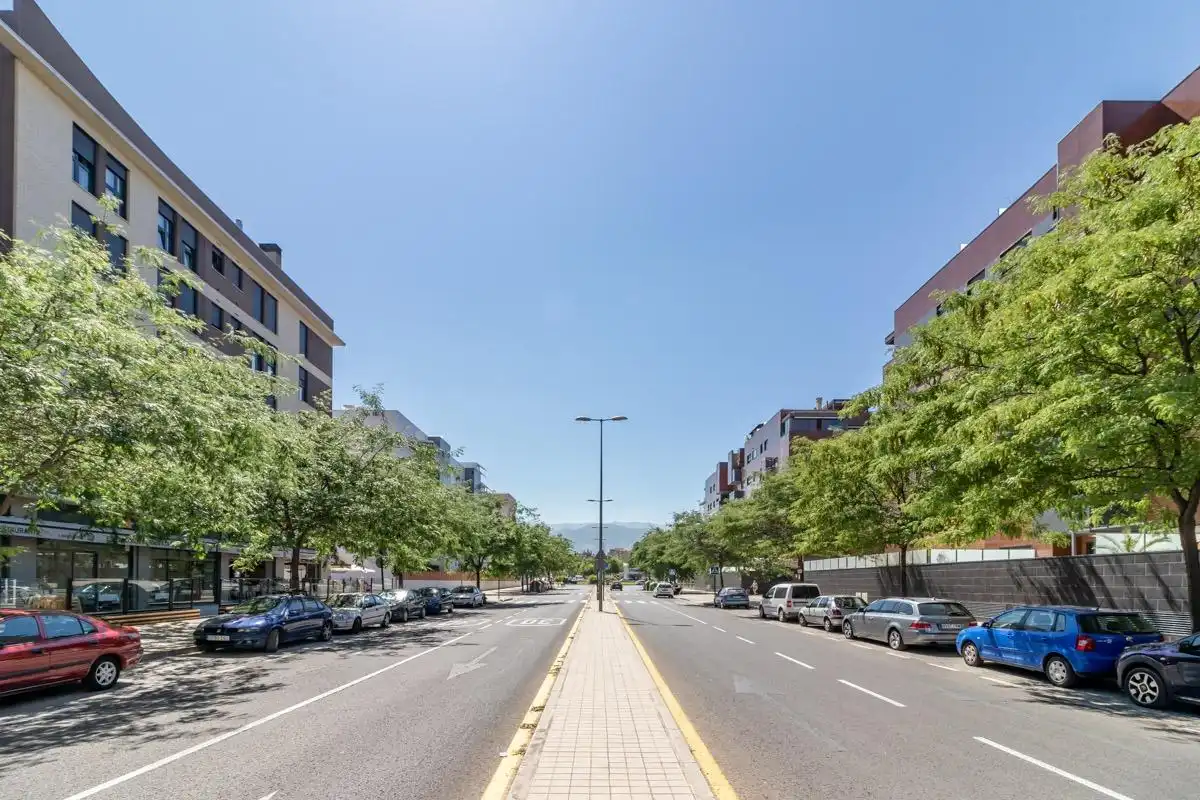 Exterior view of Flat for sale in Granada  with Air Conditioner, Heating and Private garden