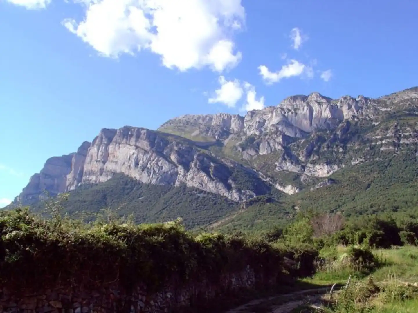Vista exterior de Finca rústica en venda en El Pueyo de Araguás