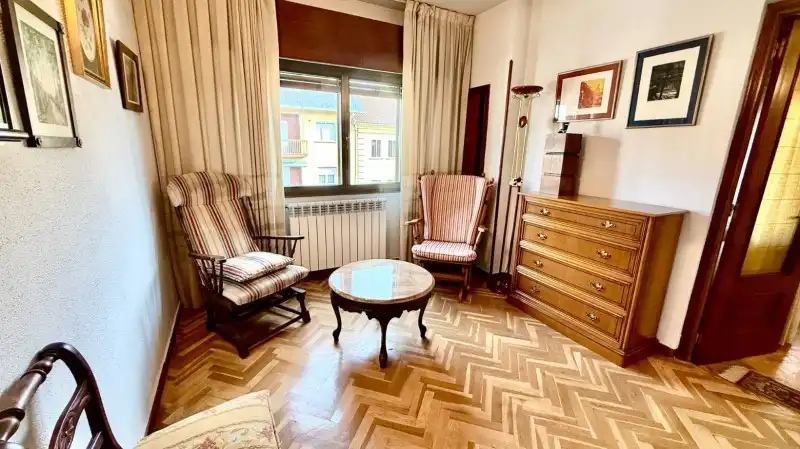 Schlafzimmer von Wohnung zum Verkauf in El Espinar mit Heizung, Privatgarten und Parkett