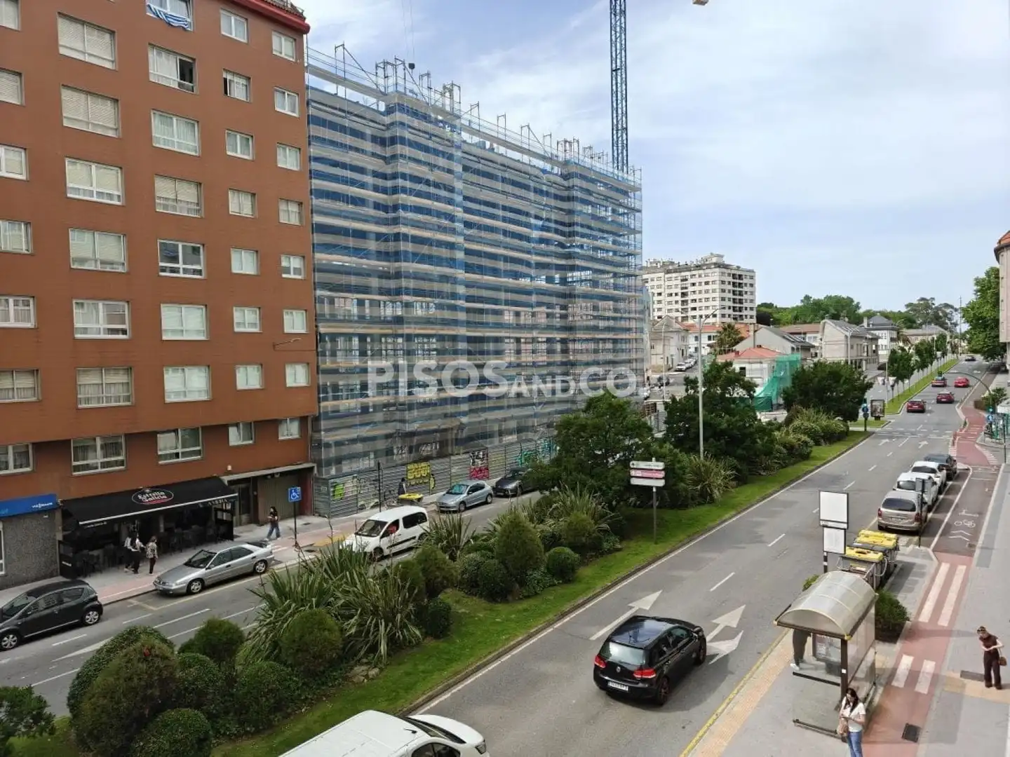Vista exterior de Piso en venta en A Coruña Capital  con Calefacción