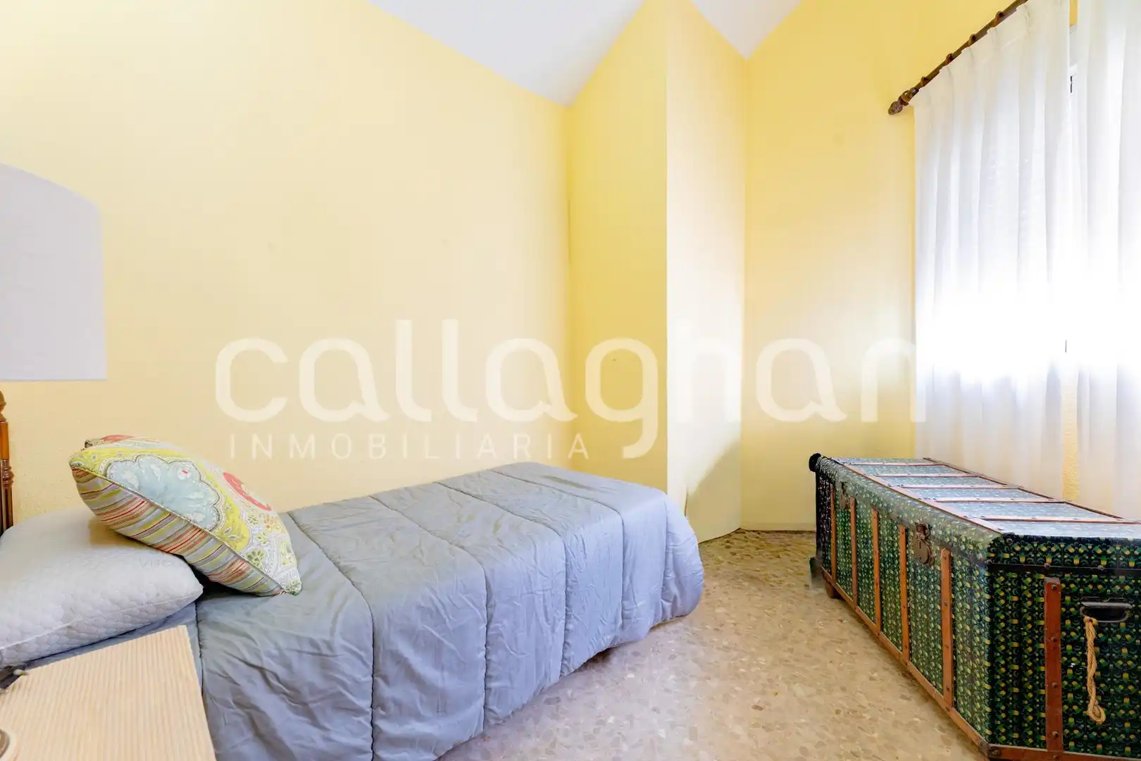 Schlafzimmer von Dachboden zum Verkauf in Valencia mit Klimaanlage, Heizung und Terrasse