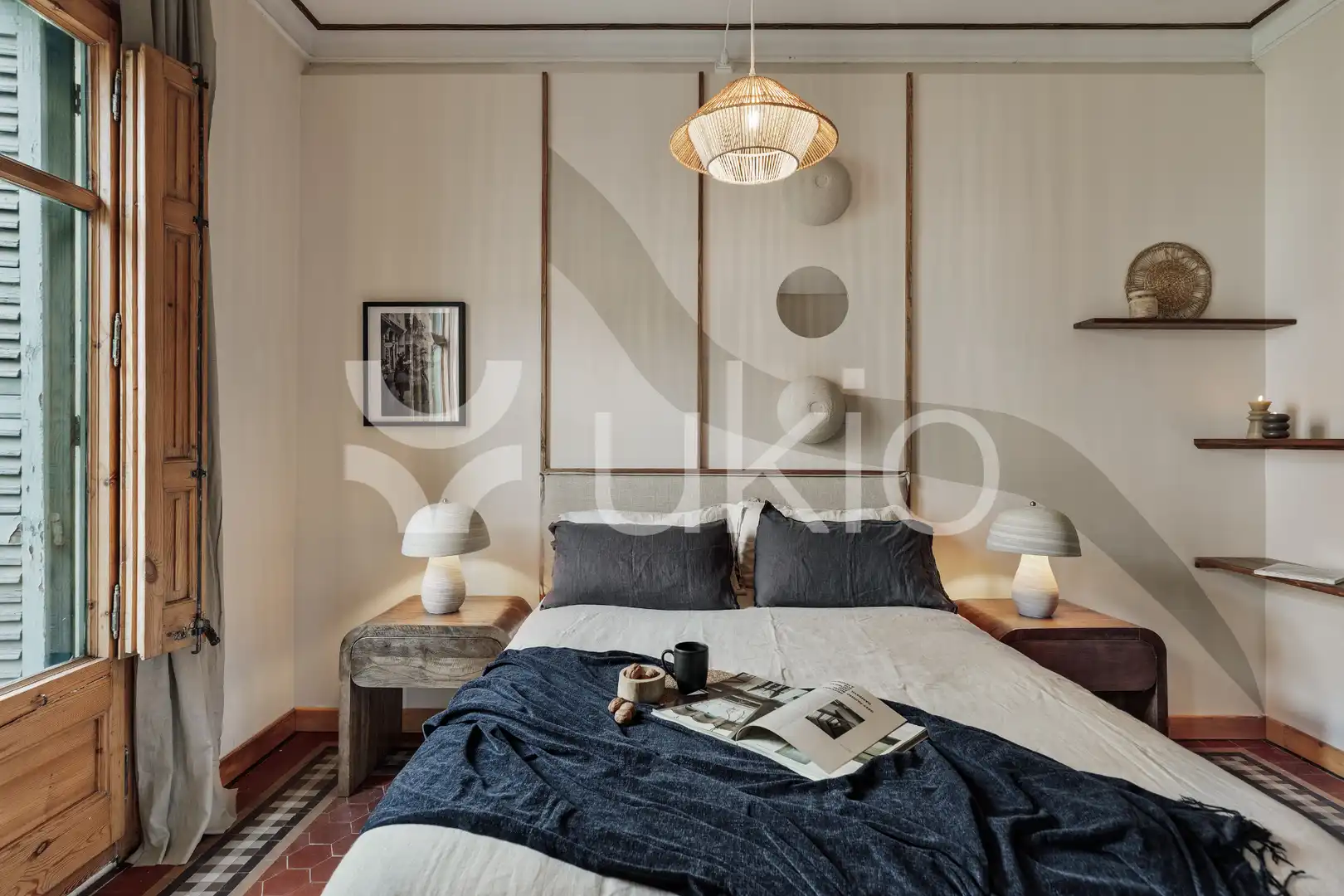 Habitación de Apartamento de alquiler en Barcelona con Aire acondicionado, Calefacción y Terraza