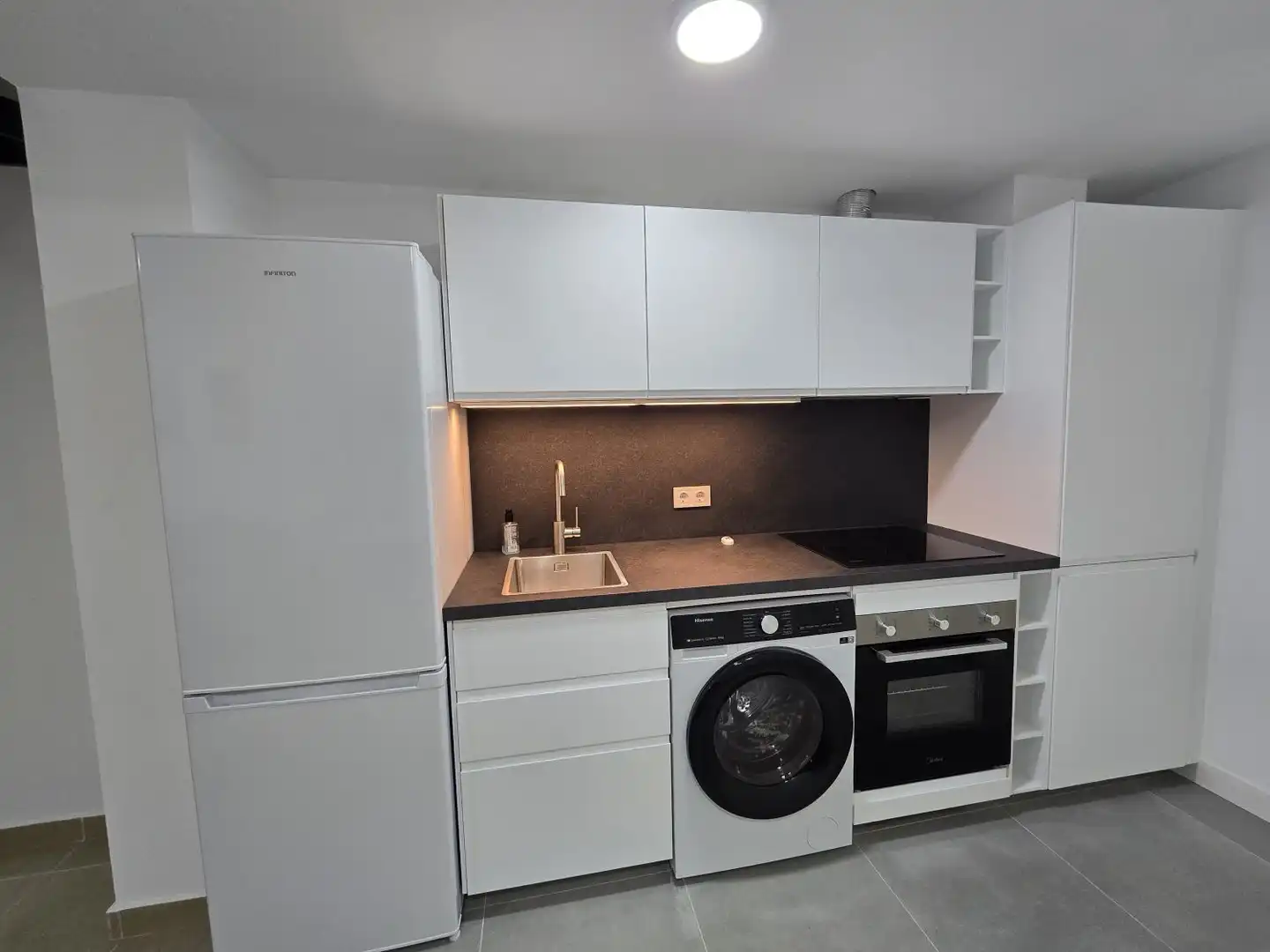 Kitchen of Flat for rent in Bailén - Miraflores