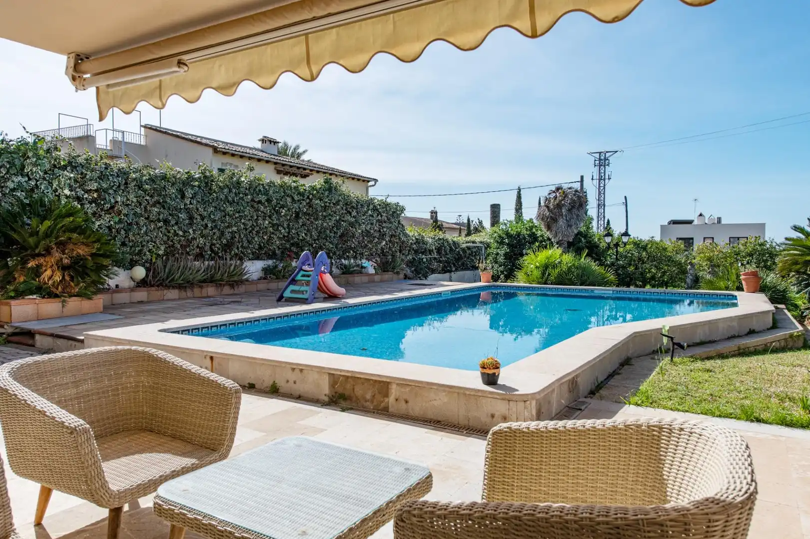 Piscina de Casa o xalet en venda en Marratxí amb Aire condicionat, Calefacció i Jardí privat