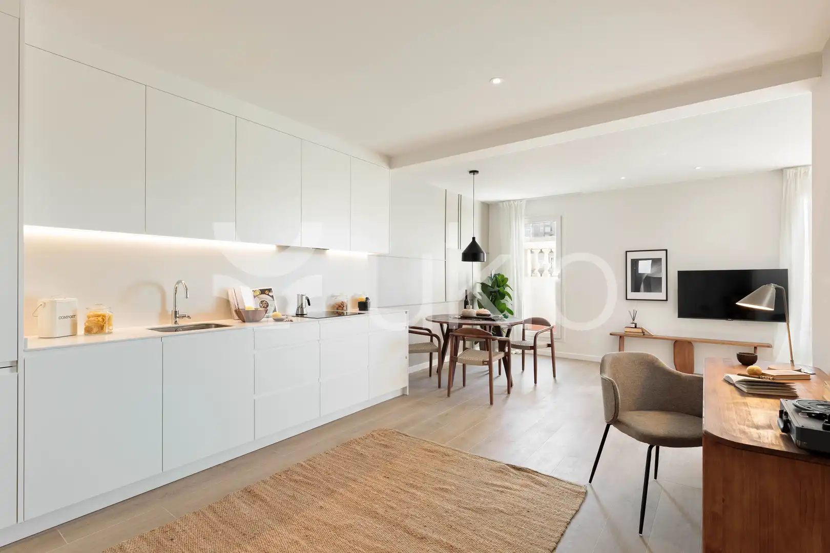 Penthouse mit Aufzug zur Miete in Carrer del Bruc, imagen 4