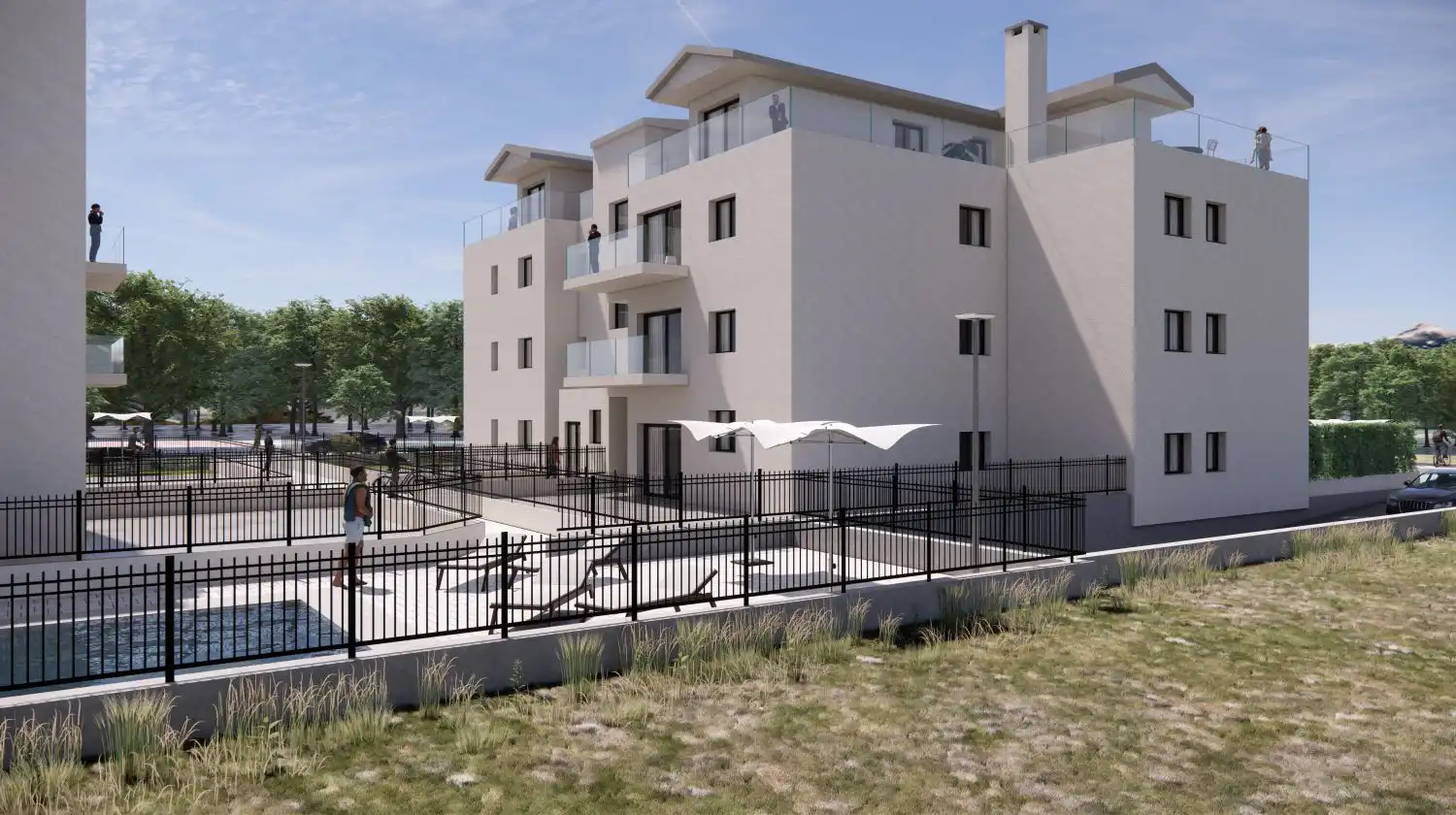 Vista exterior de Piso en venta en Argoños  con Calefacción, Terraza y Balcón