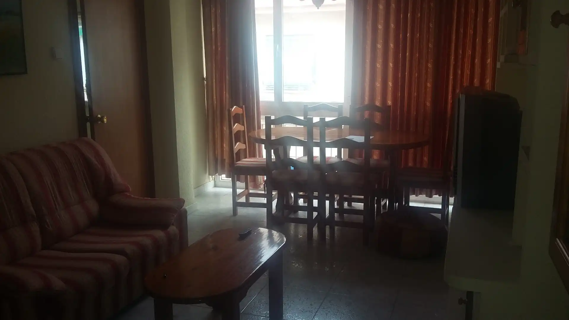 Sala de estar de Piso de alquiler en Málaga con Amueblado, Horno y Lavadora