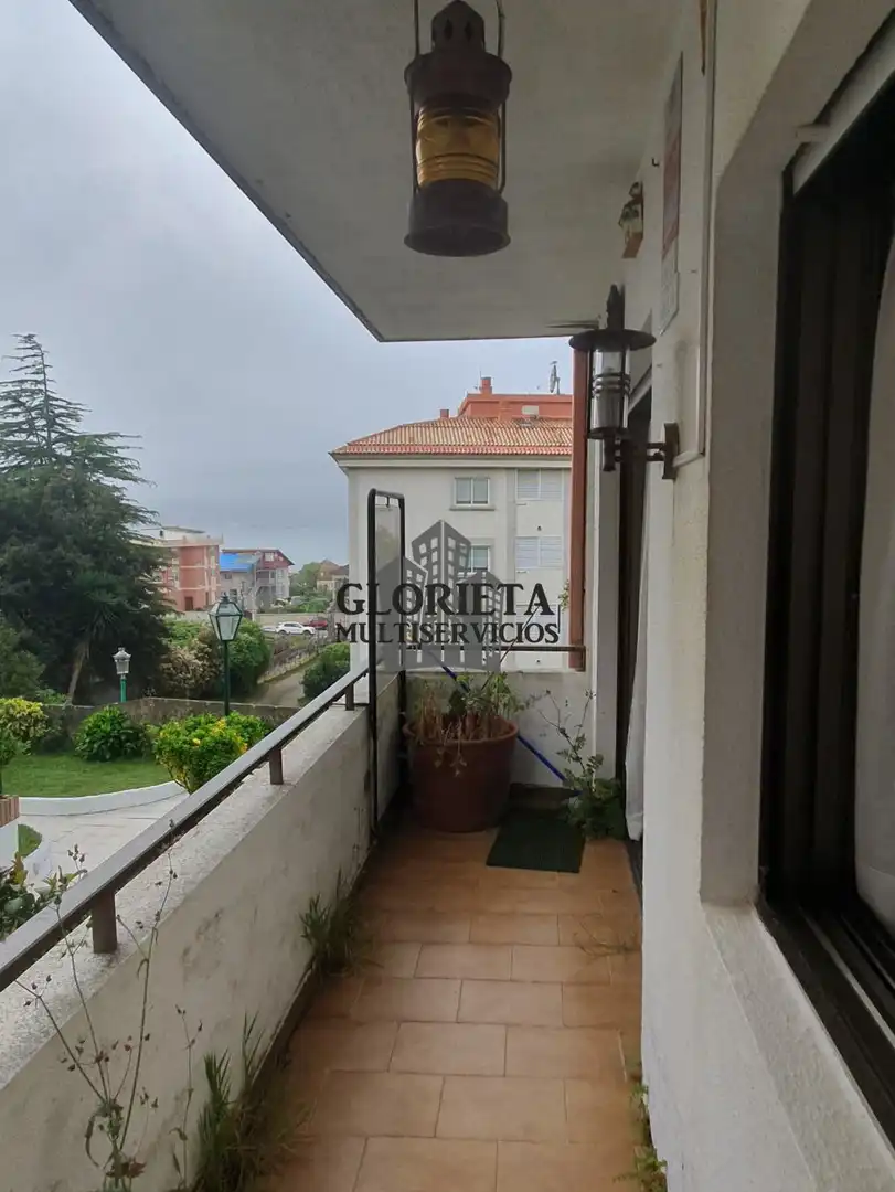Balcony of Flat for sale in Nigrán  with Heating, Terrace and Storage room