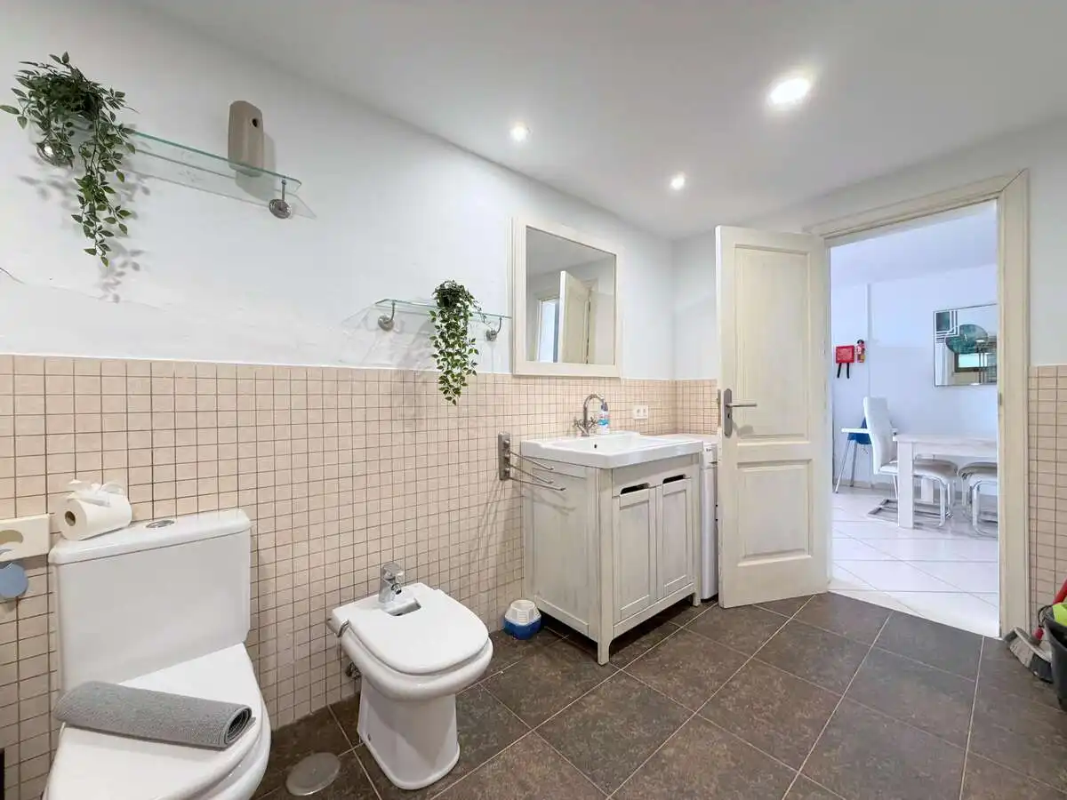 Bany de Casa o xalet en venda en Tías amb Aire condicionat, Jardí privat i Terrassa