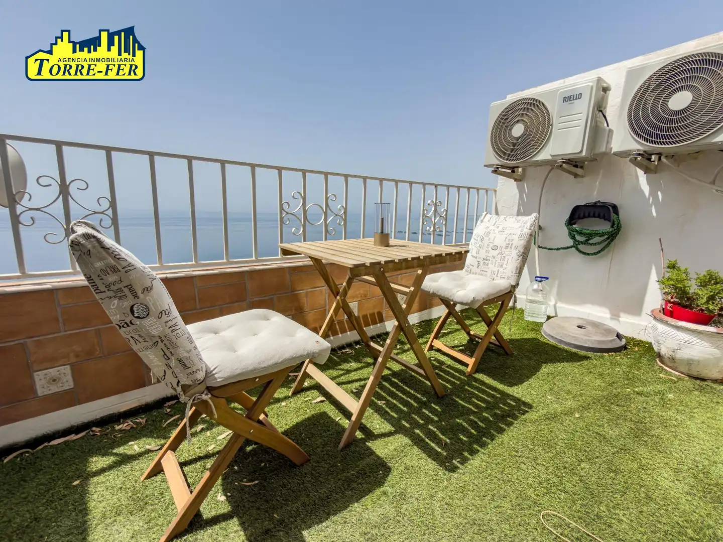 Terrasse von Wohnung zur Miete in Almería