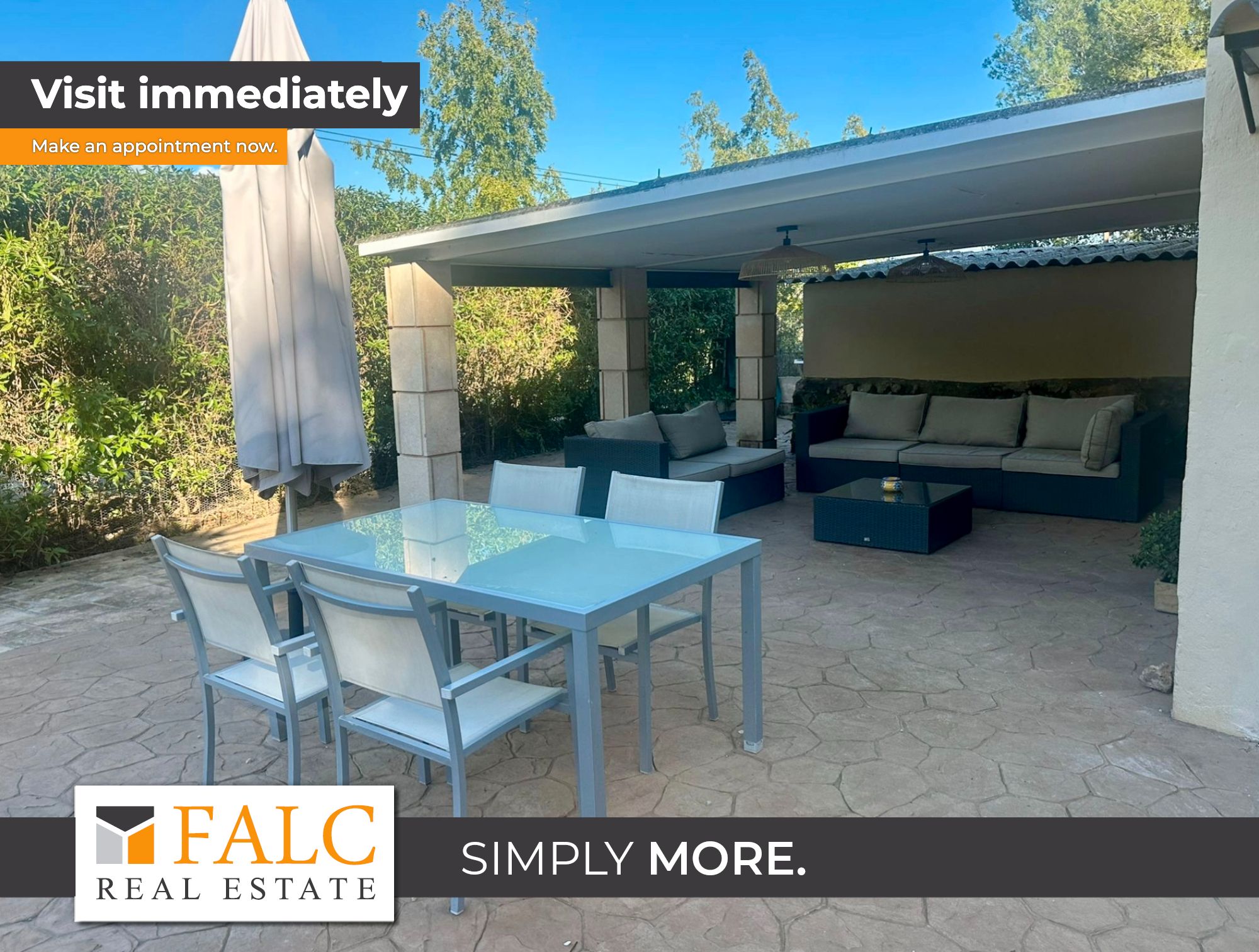 Terrace of Country house to rent in  Palma de Mallorca  with Private garden