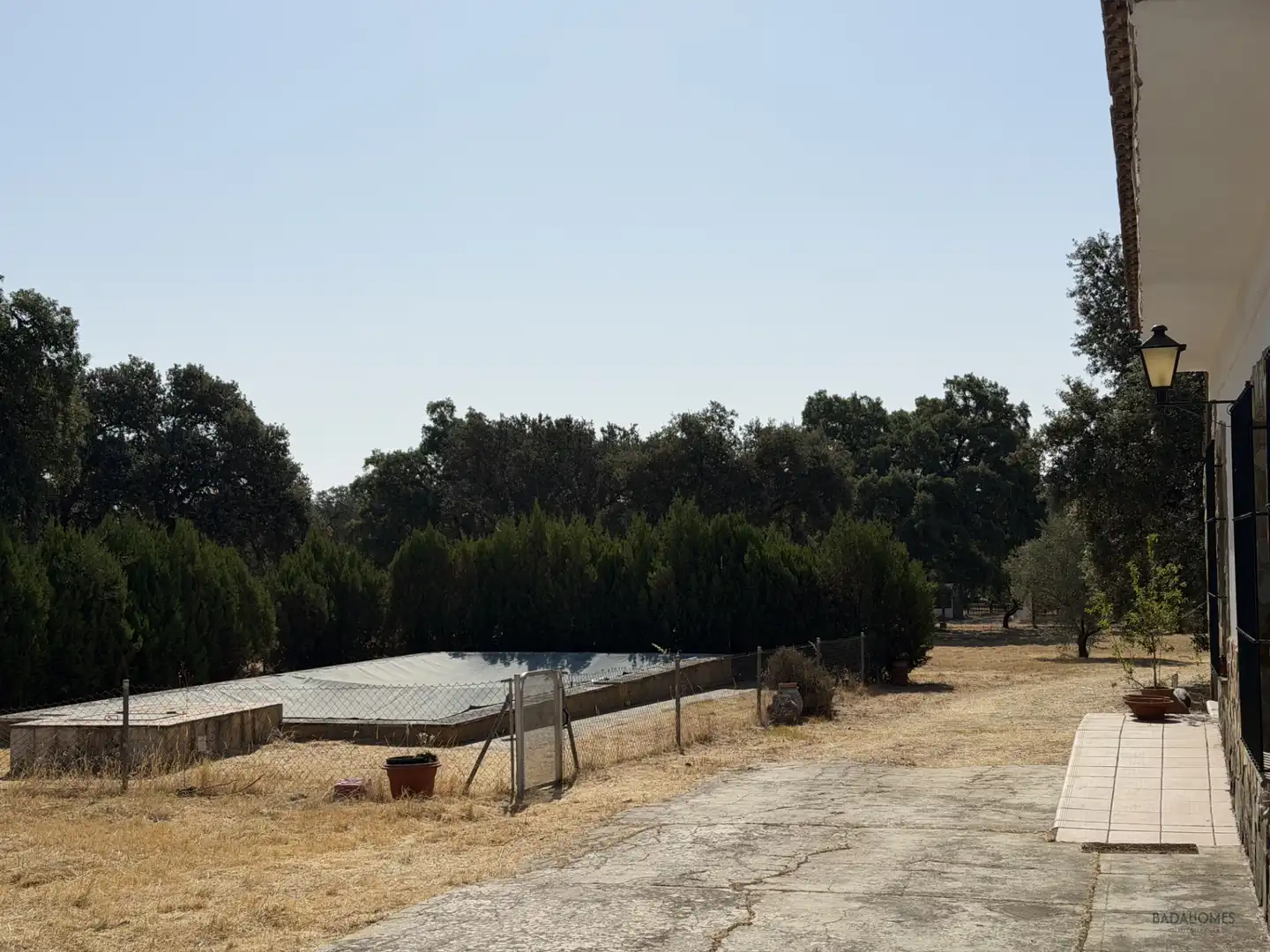 Piscina de Finca rústica en venda en Badajoz amb Jardí privat, Terrassa i Traster