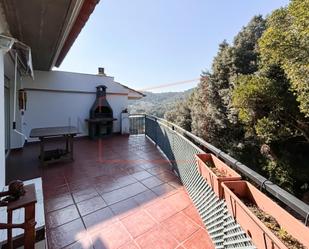 Terrassa de Casa adosada en venda en Sant Cebrià de Vallalta amb Calefacció, Terrassa i Balcó