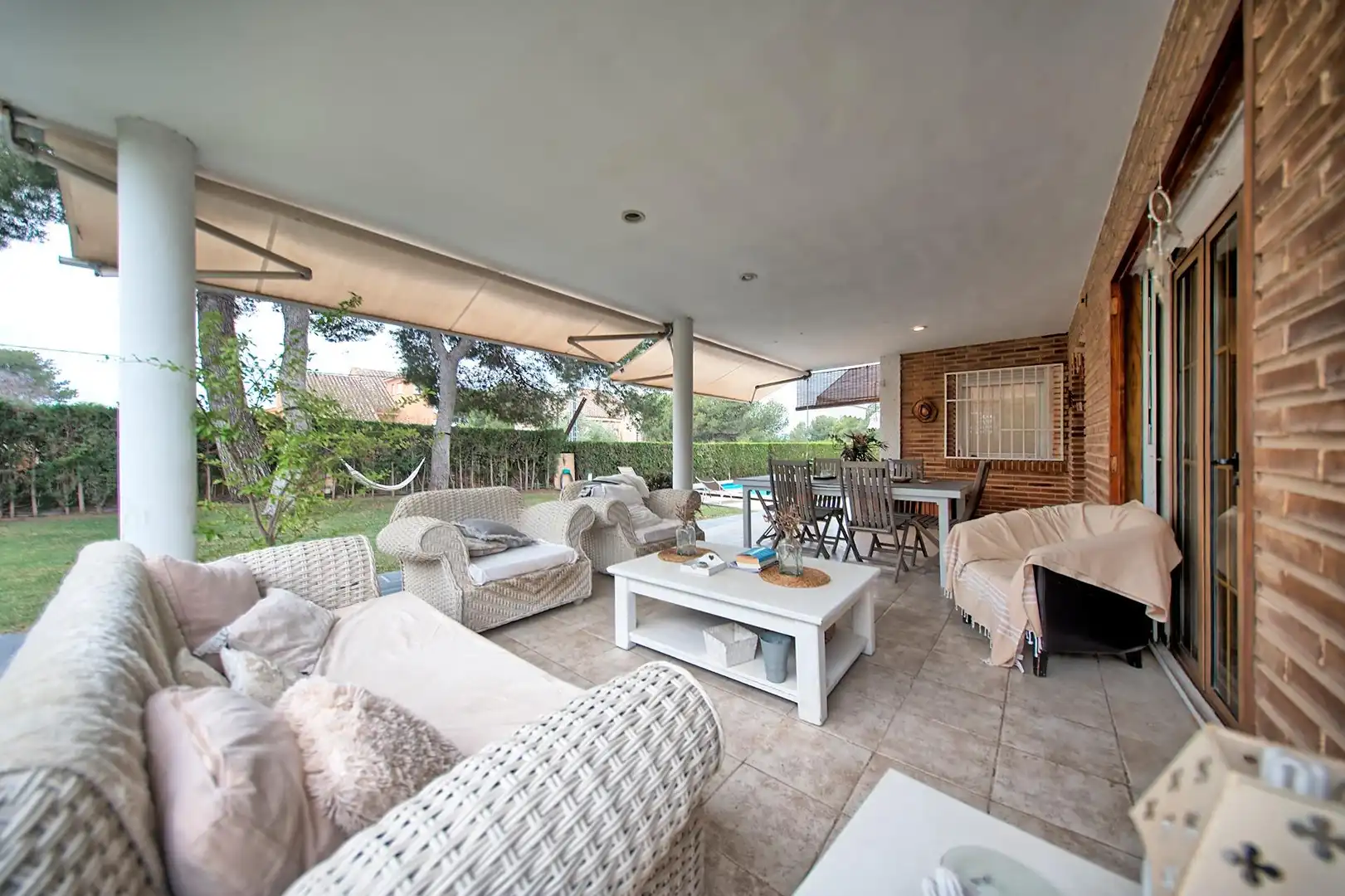 Terraza de Casa o chalet en venta en Paterna con Aire acondicionado, Calefacción y Jardín privado