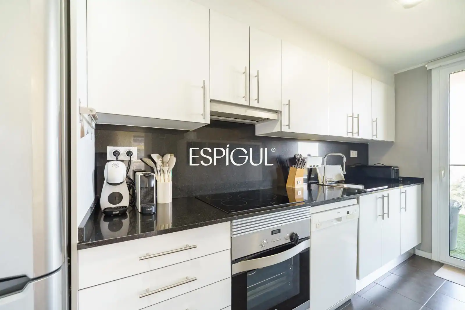 Kitchen of Flat for sale in Mataró  with Air Conditioner, Heating and Terrace