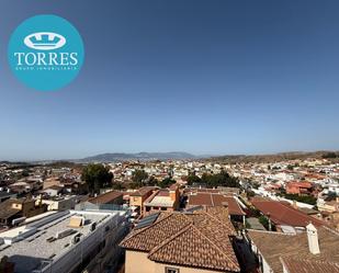 Exterior view of Single-family semi-detached for sale in Málaga Capital  with Air Conditioner, Terrace and Swimming Pool