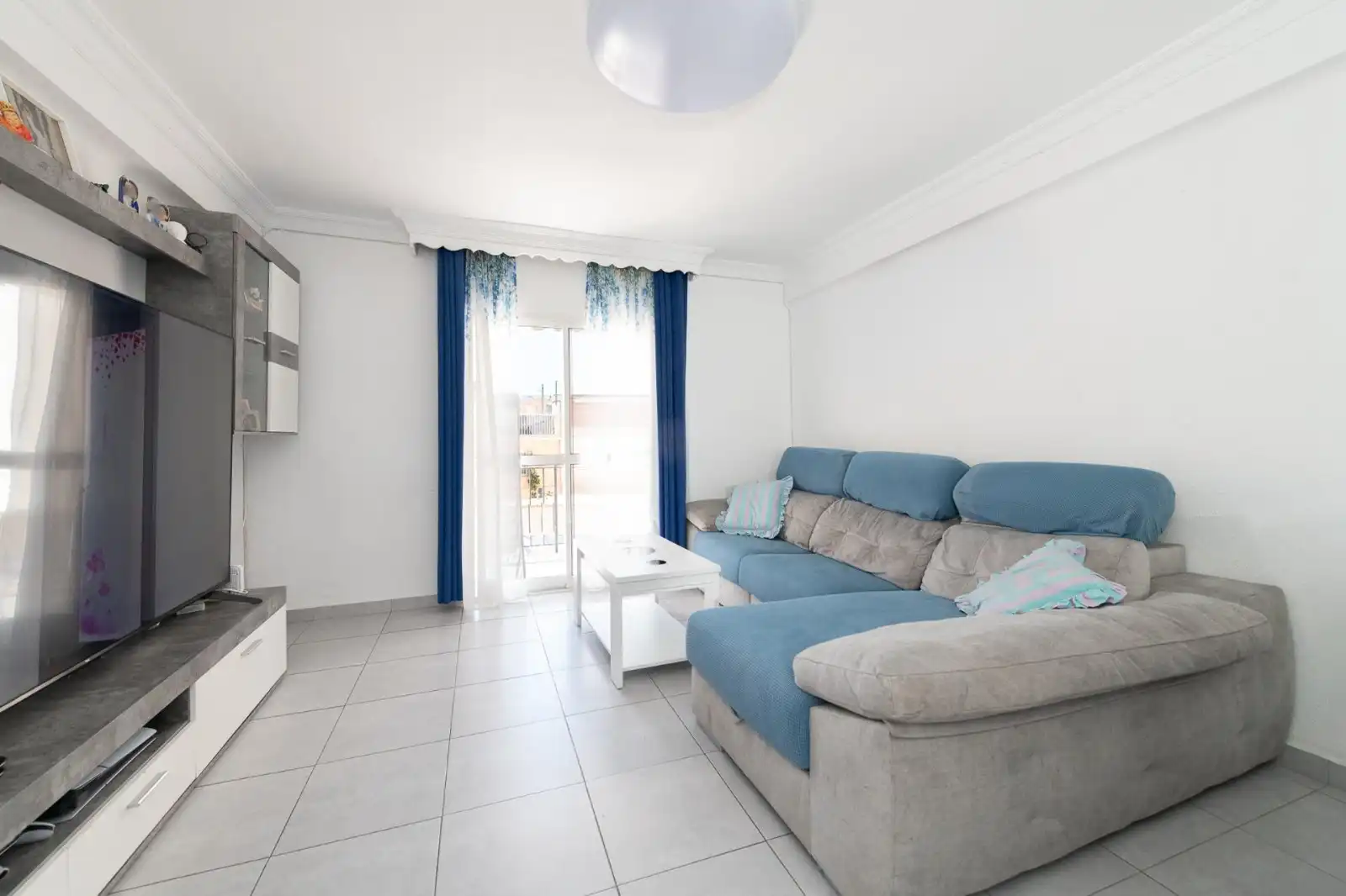 Sala de estar de Piso en venta en Málaga con Terraza y Amueblado