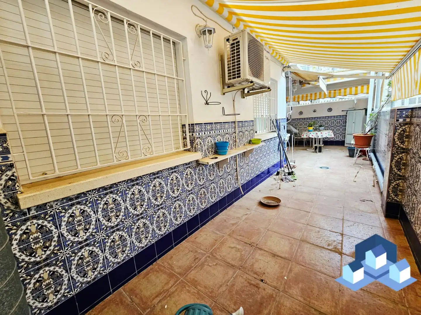 Terrace of Flat for sale in Lorca  with Air Conditioner, Heating and Storage room
