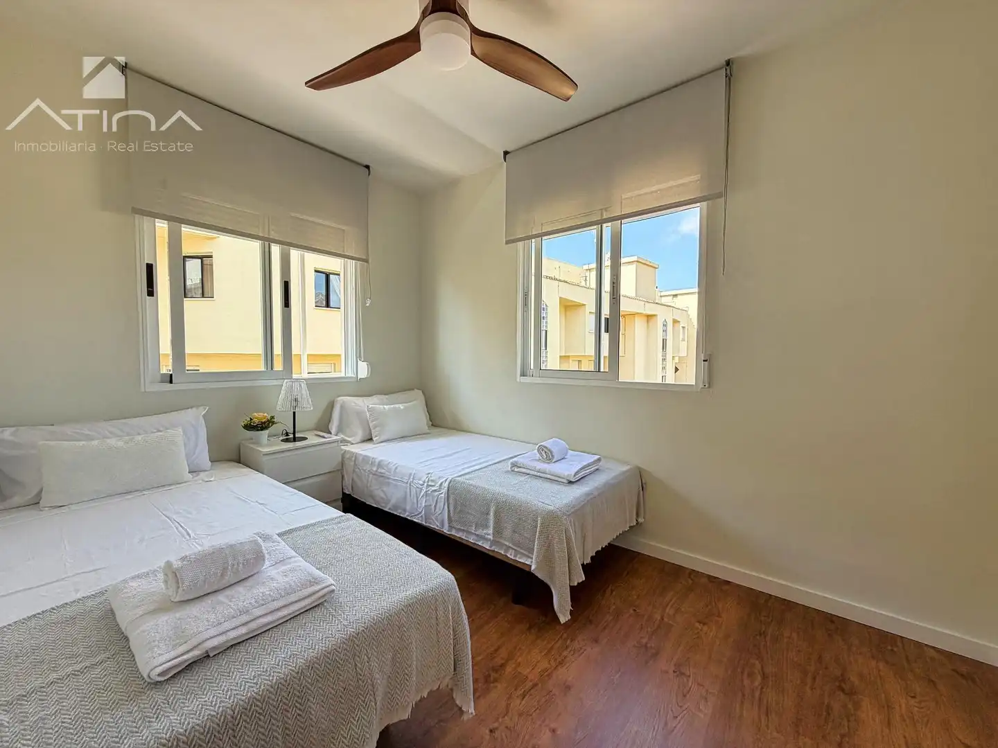 Dormitori de Apartament en venda en Jávea / Xàbia amb Aire condicionat, Calefacció i Jardí privat