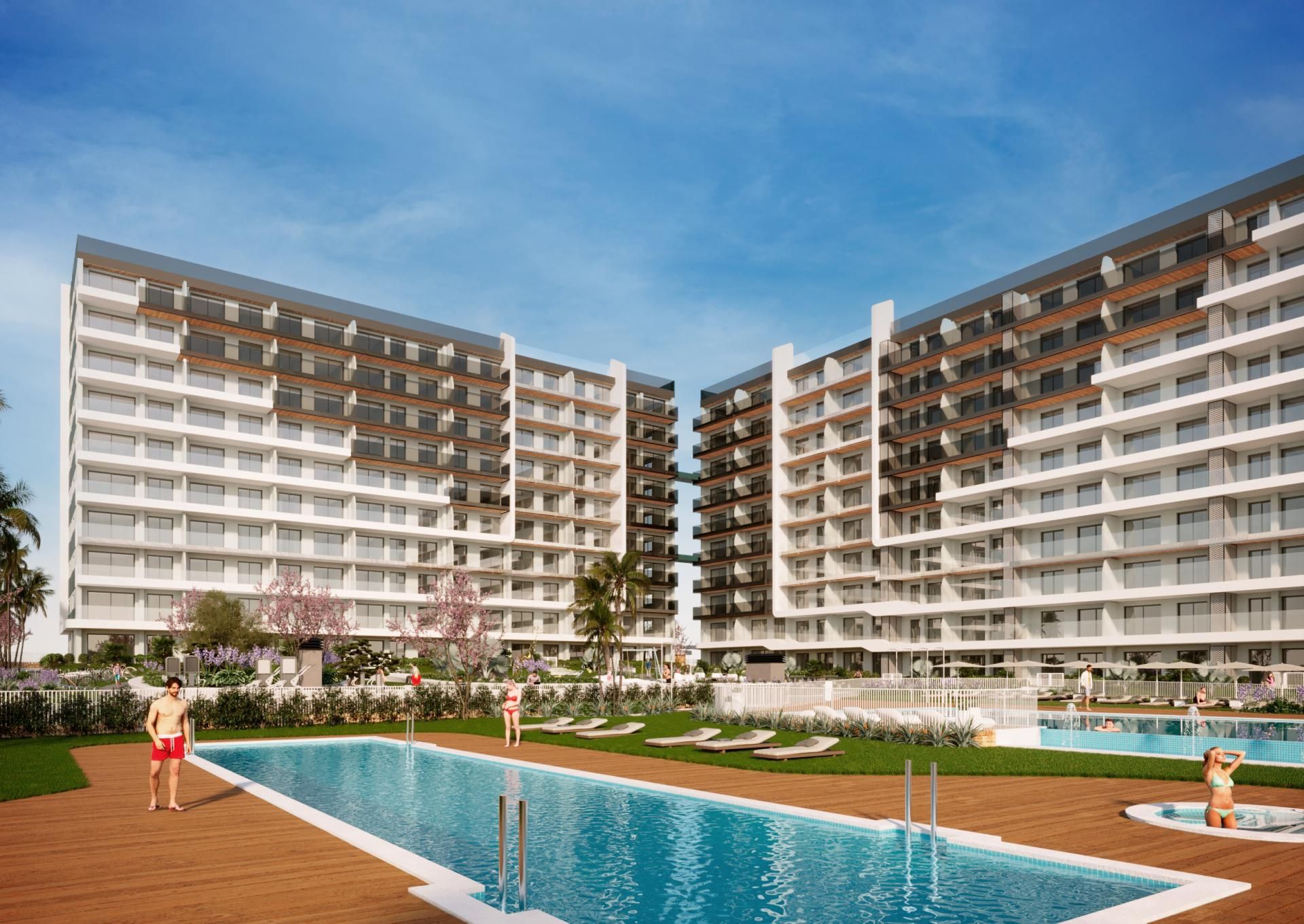 Swimming pool of Planta baja for sale in Torrevieja  with Air Conditioner, Jacuzzi and Community pool