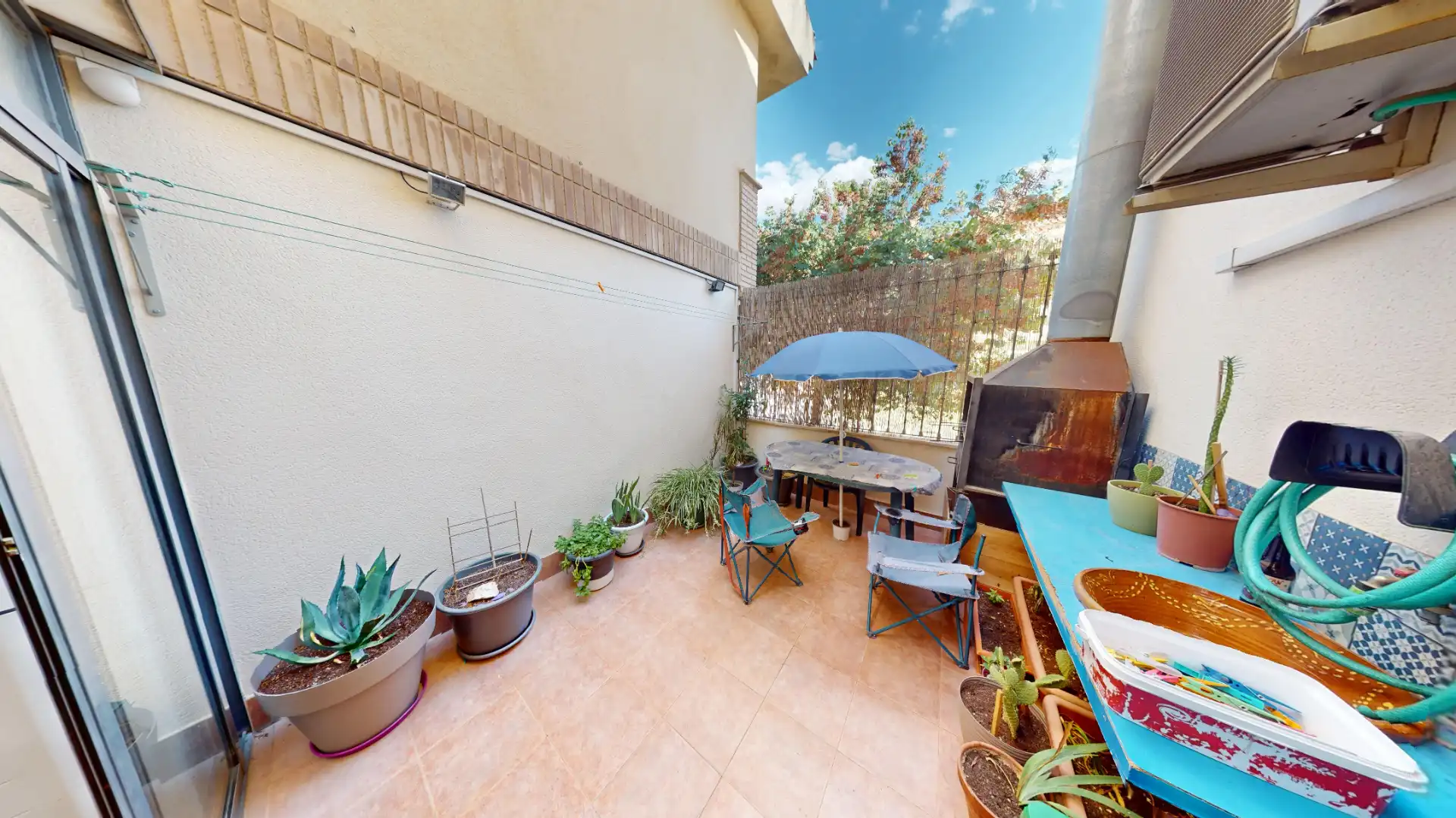 Terraza de Casa adosada en venta en Albacete con Aire acondicionado, Calefacción y Parquet