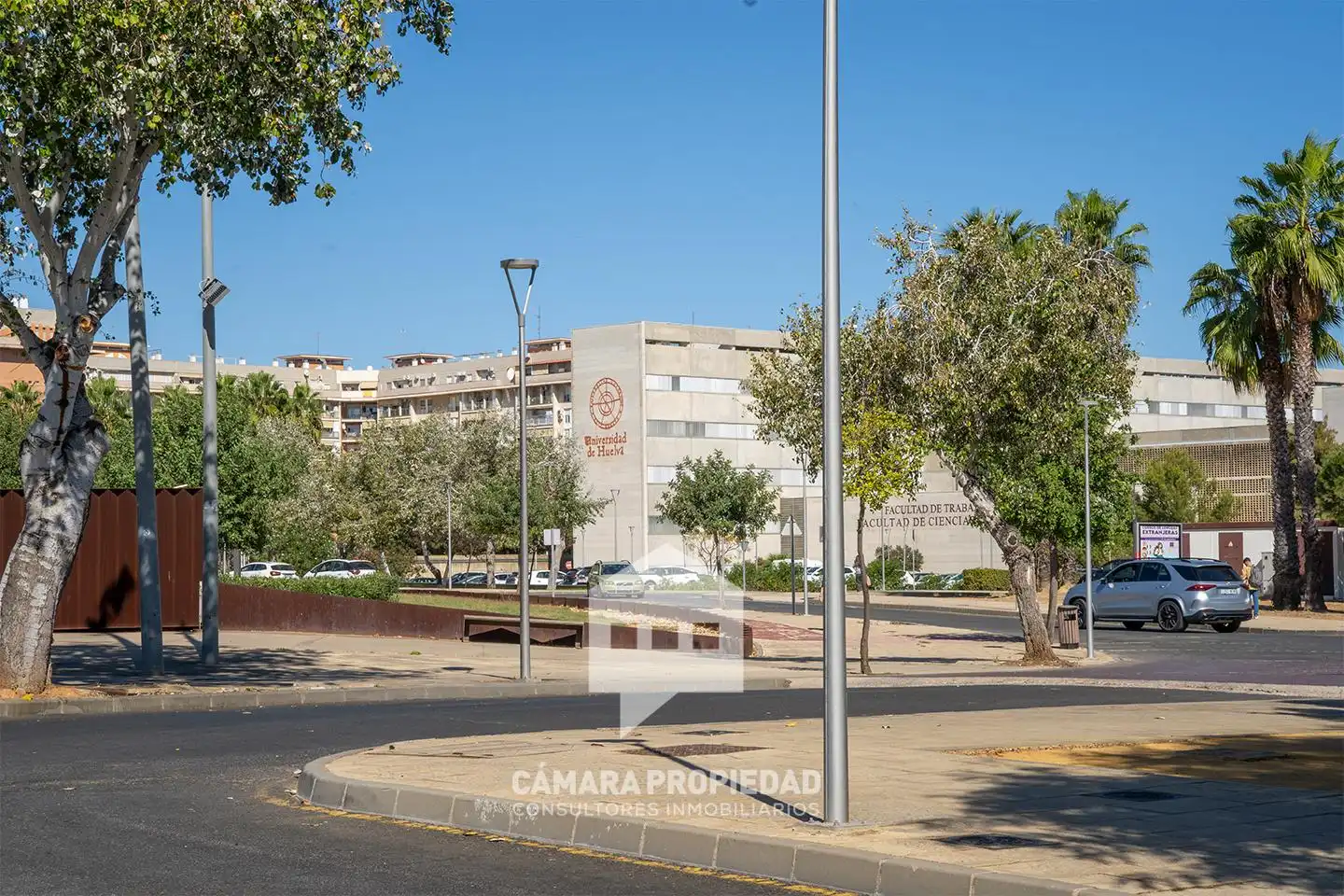 Vista exterior de Piso en venta en Huelva con Aire acondicionado y Terraza