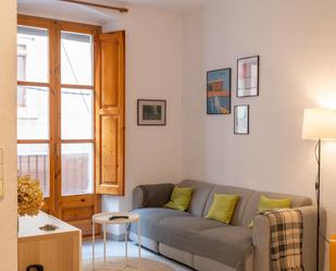 Sala d'estar de Apartament de lloguer en Girona Capital amb Balcó