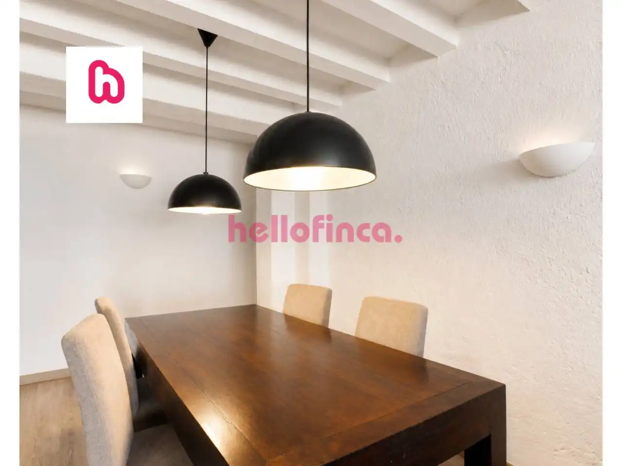 Dining room of Flat for sale in Vilanova i la Geltrú  with Air Conditioner, Heating and Private garden