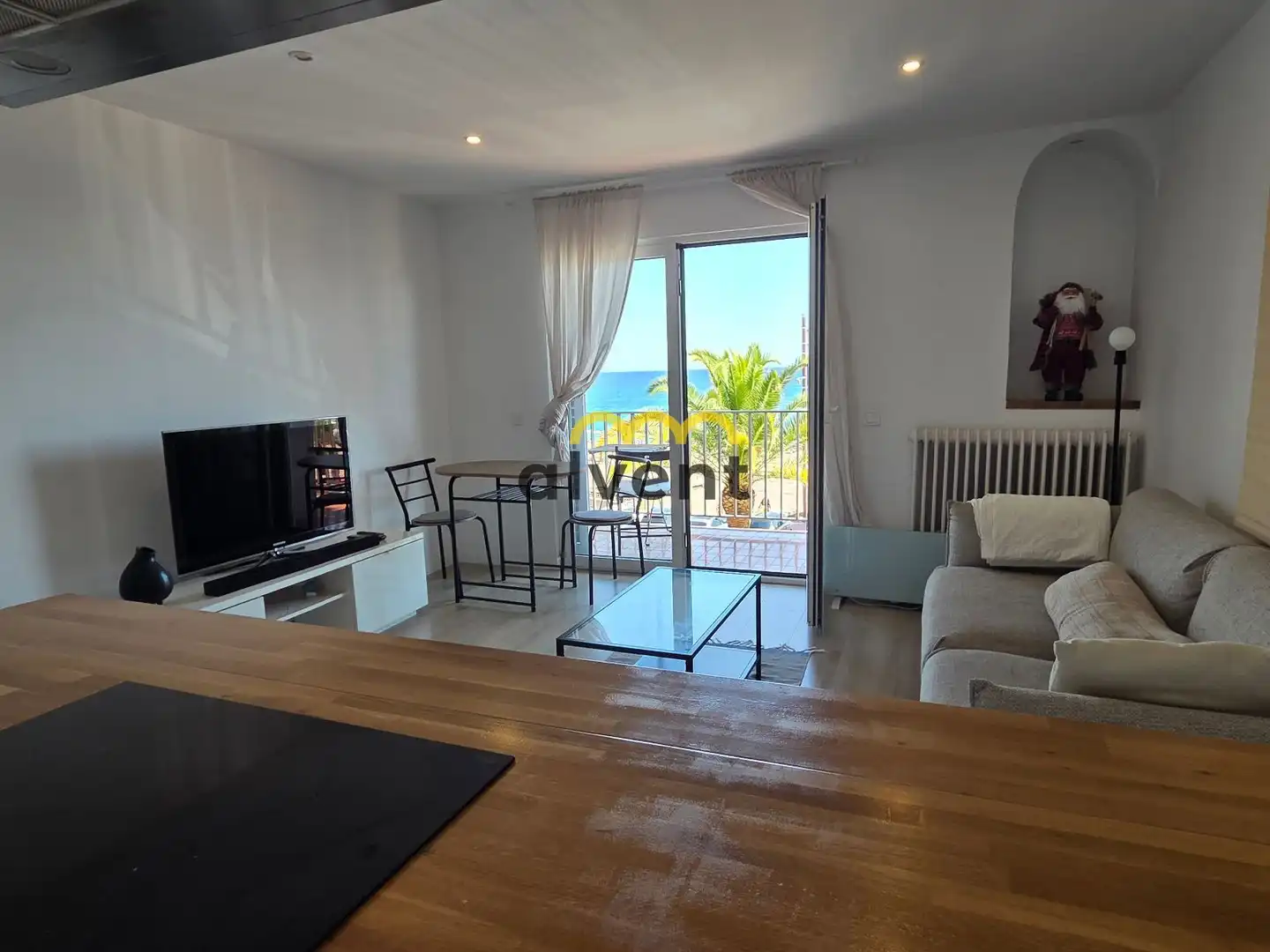 Sala de estar de Piso en venta en Lloret de Mar con Calefacción y Terraza