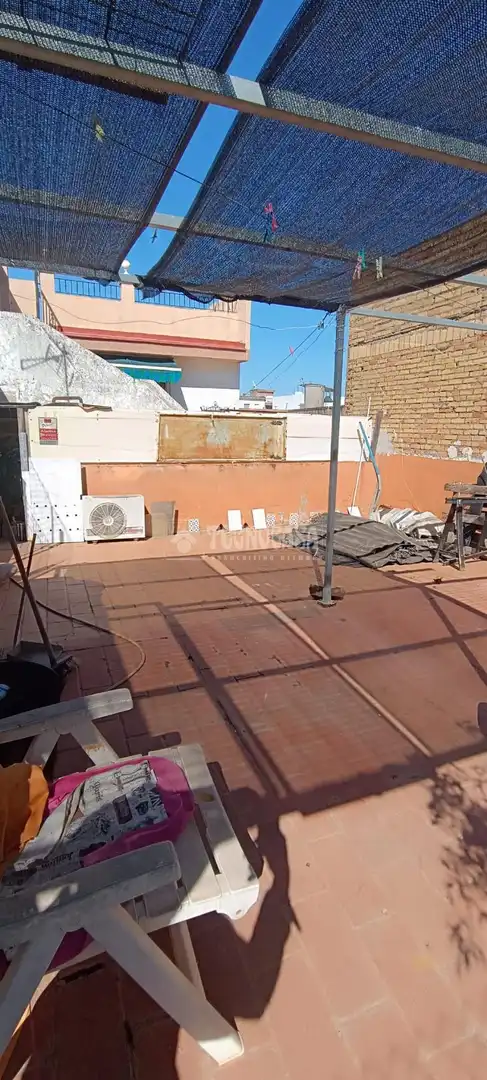 Terraza de Casa adosada en venta en Dos Hermanas