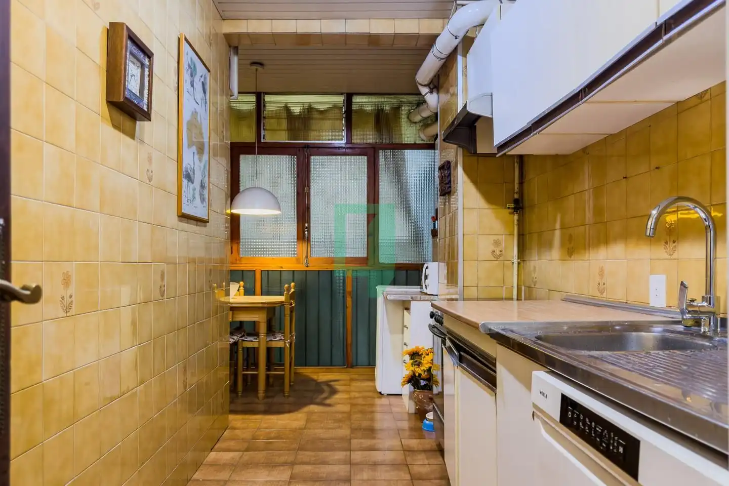Cocina de Piso en venta en Barcelona con Calefacción y Terraza