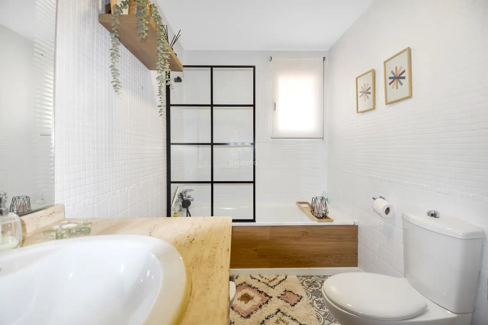 Bathroom of Flat for sale in Finestrat  with Air Conditioner, Private garden and Terrace