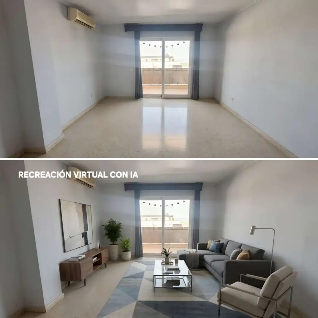Sala d'estar de Pis en venda en Alhaurín de la Torre amb Aire condicionat, Calefacció i Terrassa