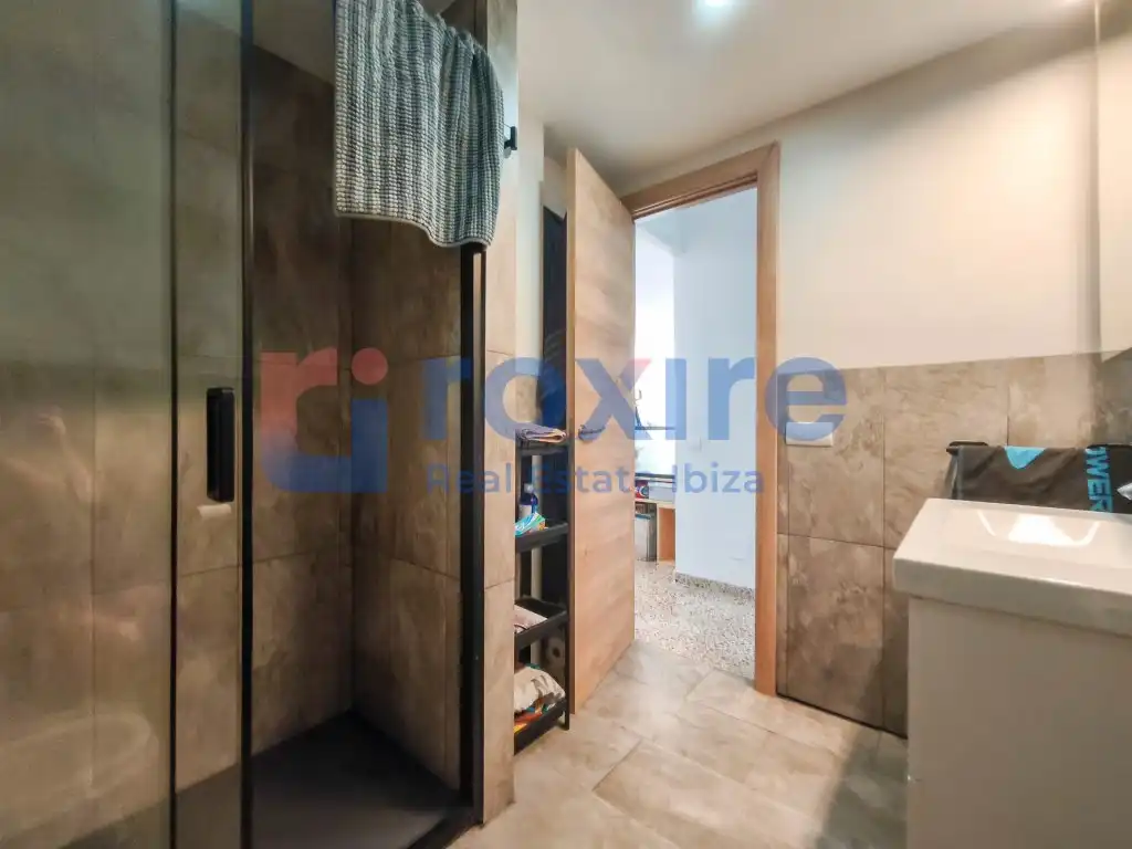 Badezimmer von Wohnung zur Miete in Eivissa mit Terrasse, Möbliert und Ofen