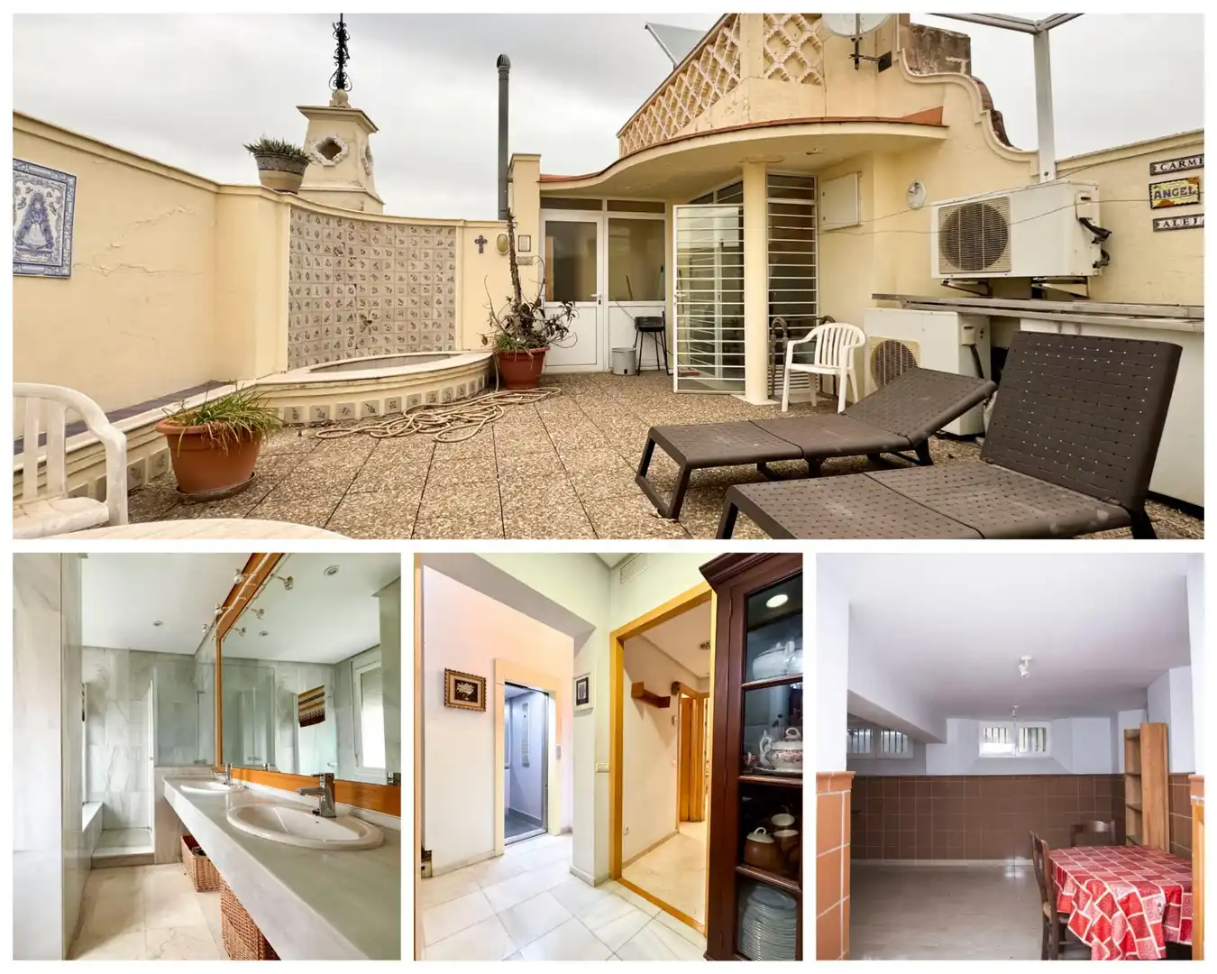 Vista exterior de Casa o chalet en venta en  Sevilla Capital con Terraza