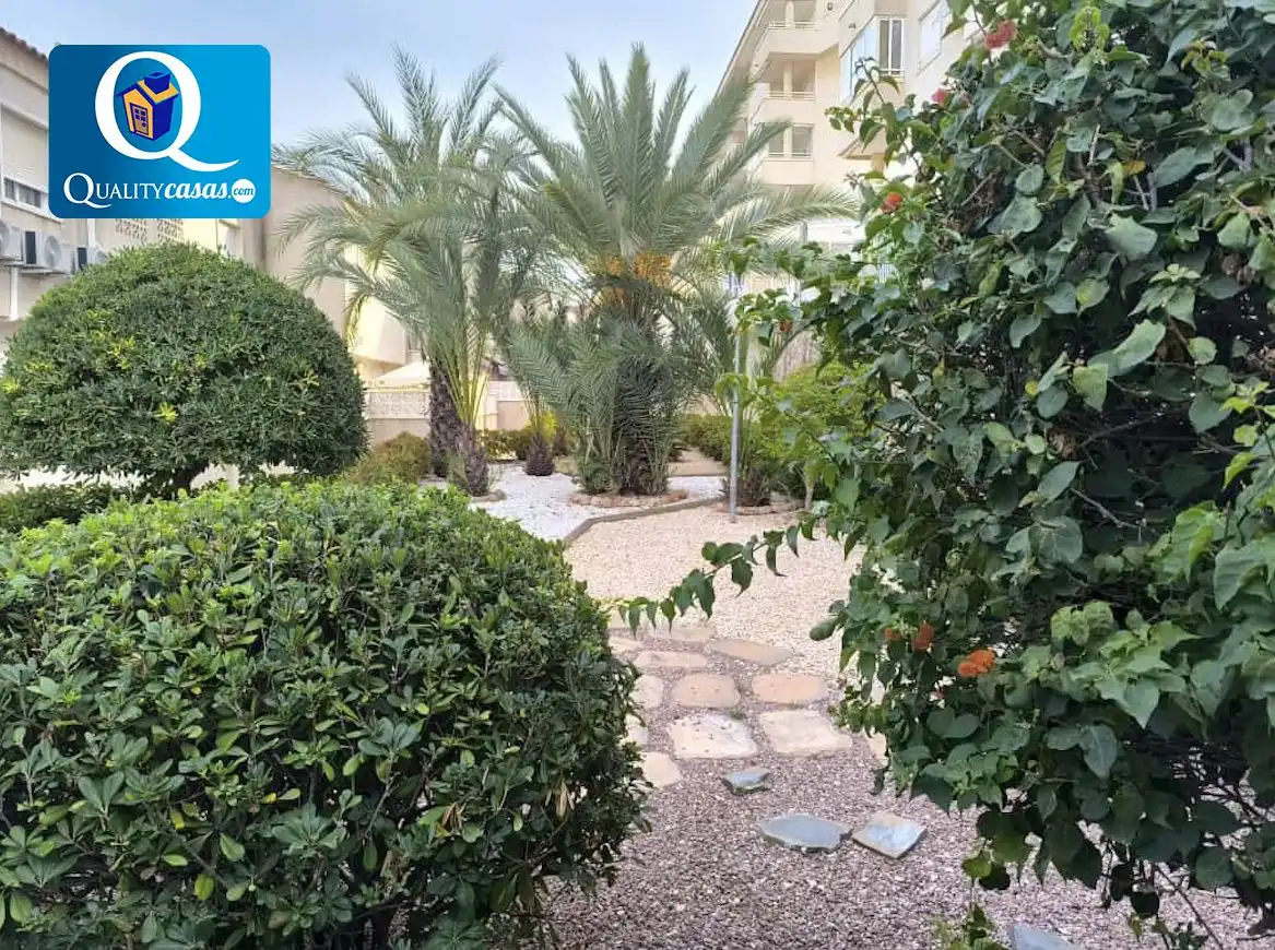 Jardí de Apartament en venda en Elche / Elx amb Aire condicionat, Calefacció i Terrassa