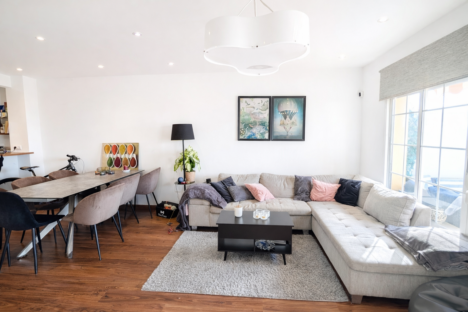 Living room of Single-family semi-detached for sale in Benalmádena  with Air Conditioner, Heating and Private garden