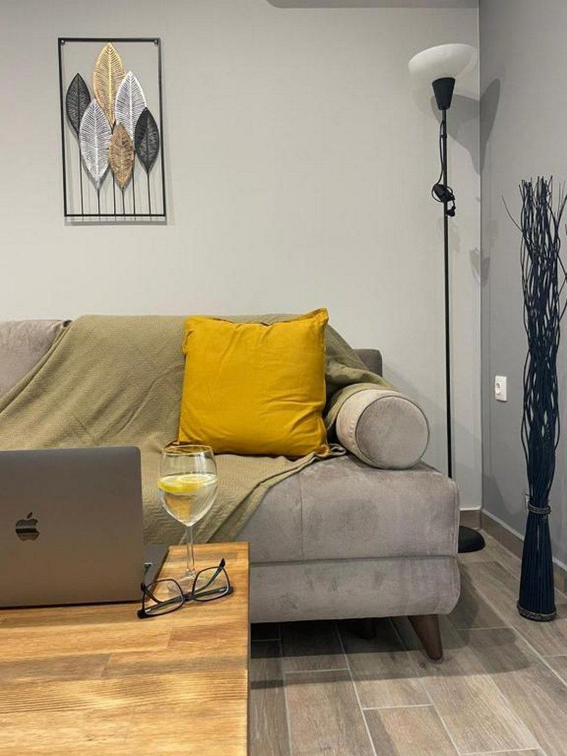 Sala de estar de Piso de alquiler en Granollers con Aire acondicionado, Amueblado y Se aceptan mascotas