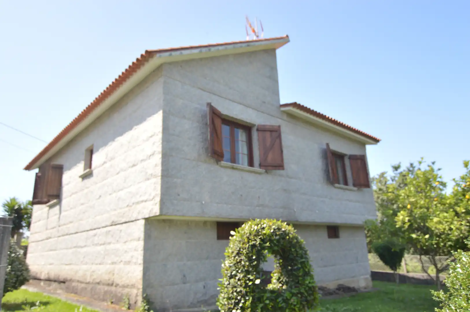 Exterior view of Houses for sale in Sanxenxo  with Heating, Private garden and Terrace